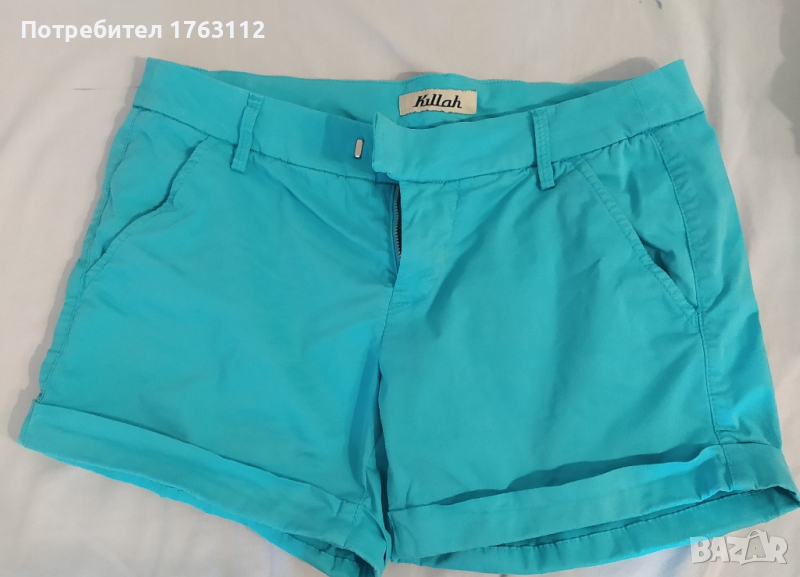 Kilah къси панталонки, 29 размер, тюркоазен цвят, снимка 1