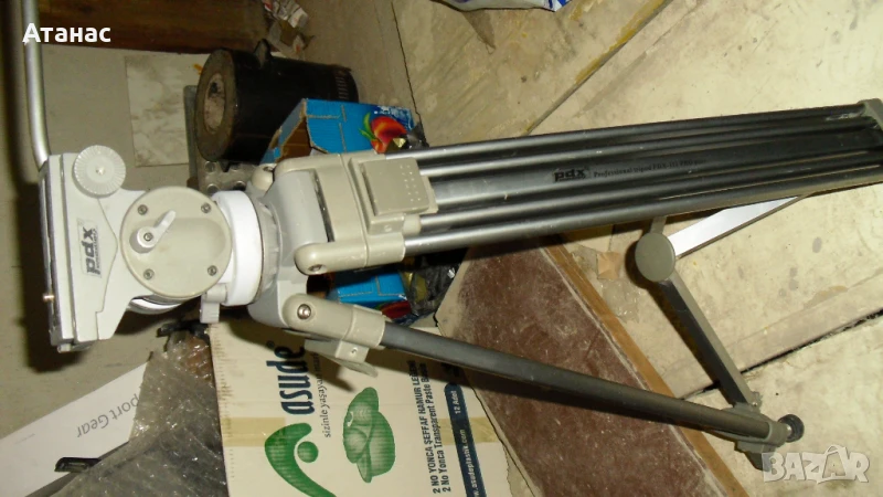  Професионален видео и фото статив PDX - 111  PRO PLUS с флуидна глава , снимка 1