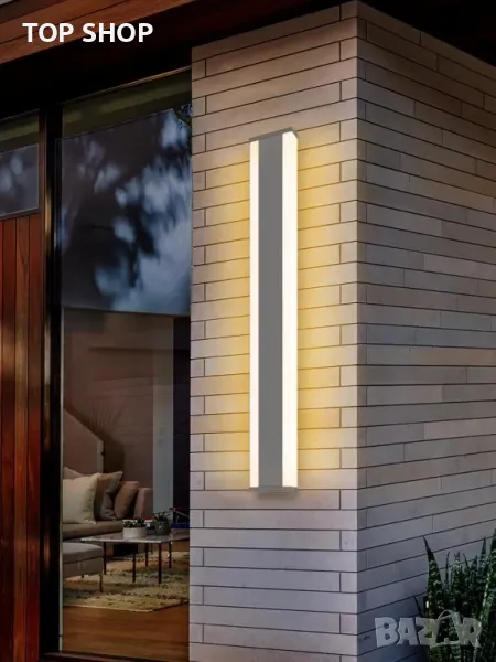 Външна стенна LED лампа Kerry, 60CM 8W 900 лумена, IP65, 2300K/3000K/4000K, снимка 1