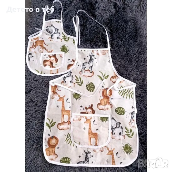 Комплект престилки за готвене Африка, снимка 1