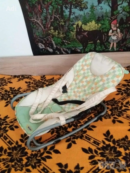 Бебешки шезлонг Bertoni, снимка 1