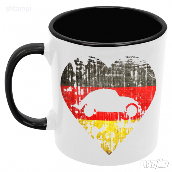 Чаша Heart VW, снимка 1