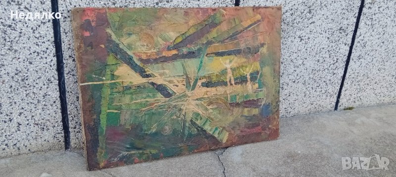 Михаил Котов Кръстев,картина,масло на платно, снимка 1