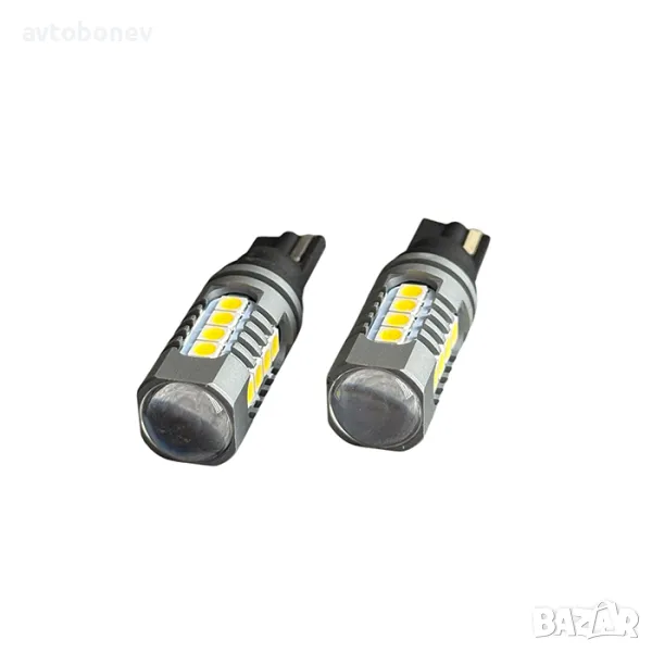 LED крушки-габарит T10(W5W)CANBUS к-т/2бр./-14-, снимка 1