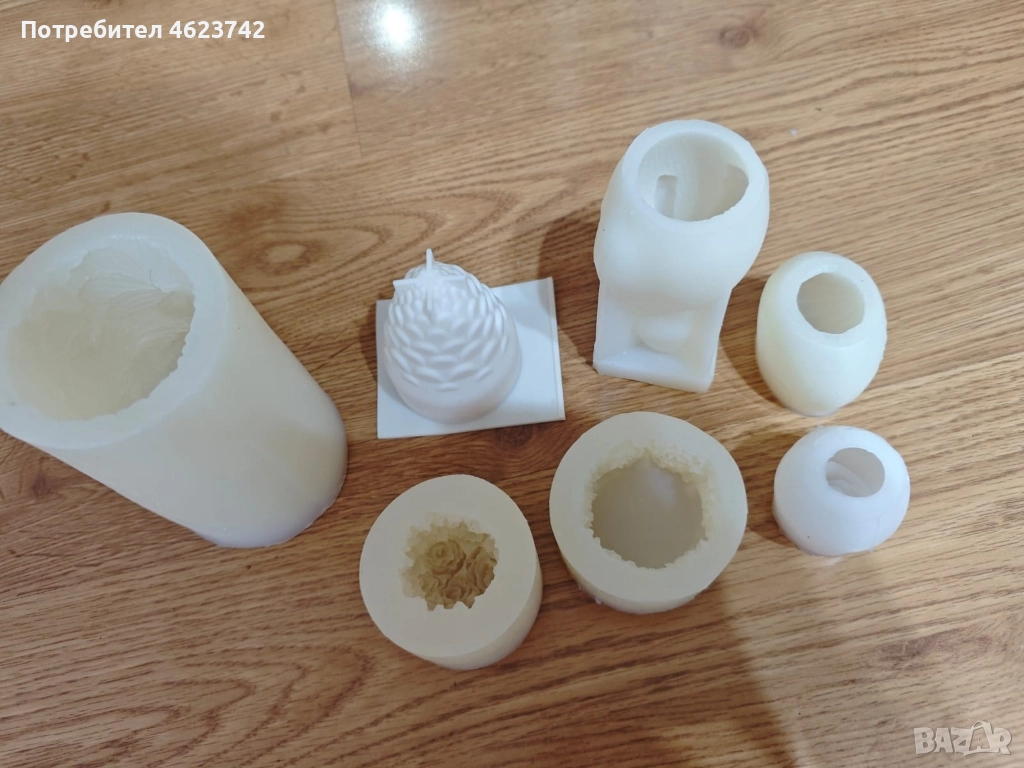 Лот Използвани силиконови форми , снимка 1