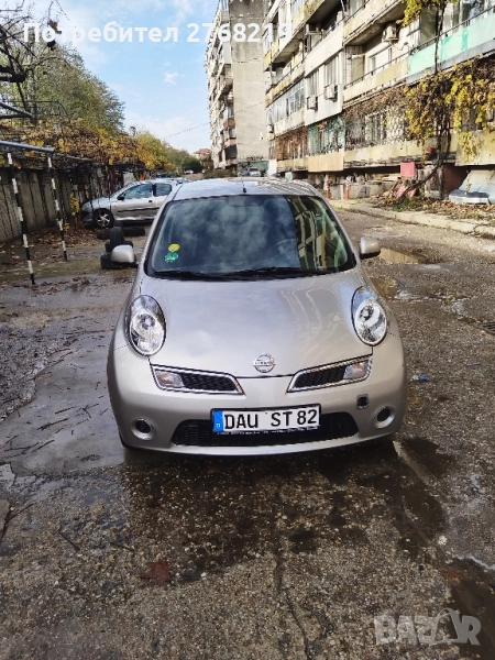 нисан микра 1.2.69коня 2010гидина, снимка 1