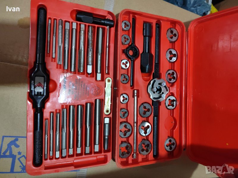 Сет snap on метчици и флашки , снимка 1