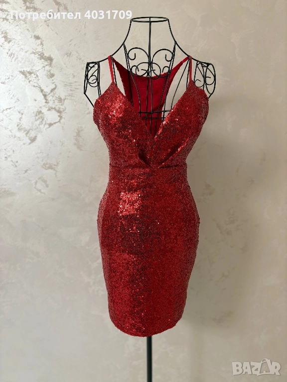 Рокля с пайети , снимка 1