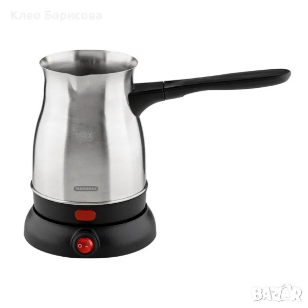 Електрическо джезве Termomax, 600W, 700 мл, метално, снимка 1