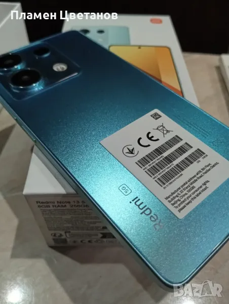 Xiaomi Redmi Note 13 5G 8 Ram 256GB (Ocean Teal) Нов!, снимка 1