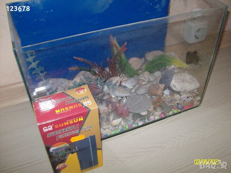 аквариум с принадлежности, снимка 1