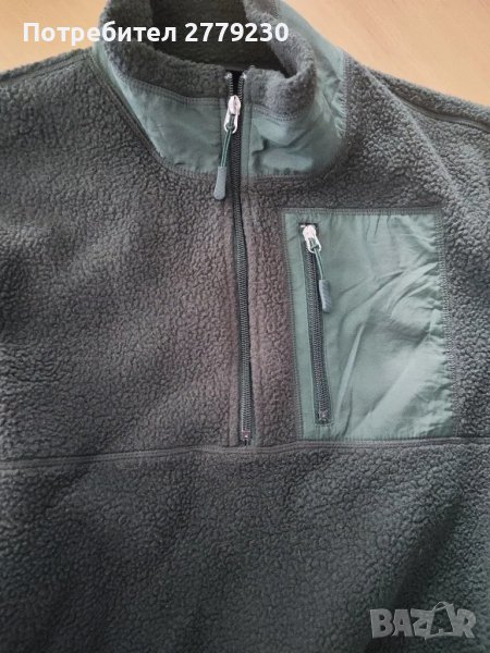 Полар много плътен, лек и топъл, L, за лов риболов и туризъм , снимка 1