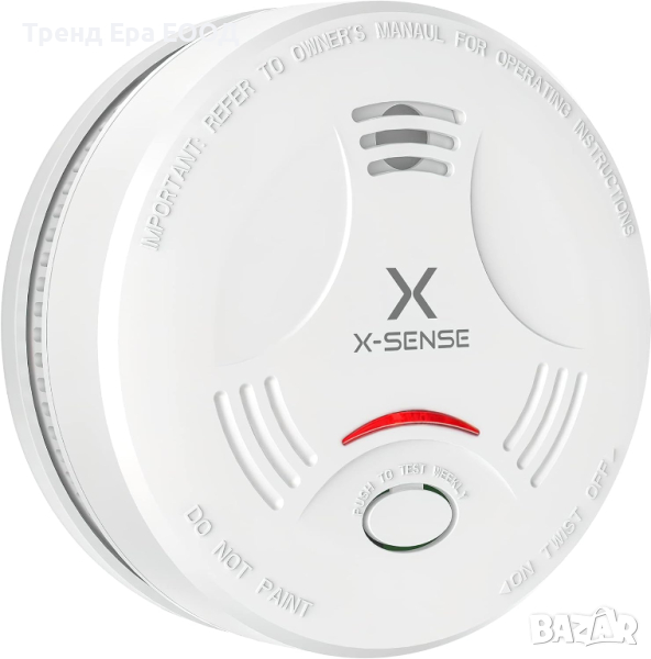 Детектор за дим с 10 годишна батерия, снимка 1