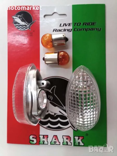 Стъкла мигач к-т ляво/дясно предно/задно YAMAHA FZ/XJ/YZF/MT/TDM/V-Max/EC 600/700/800/900/1000/1700, снимка 1