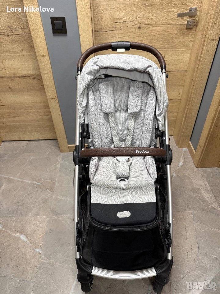 Количка Cybex gazelle s 2023 + летен кош и пазарска кошница , снимка 1