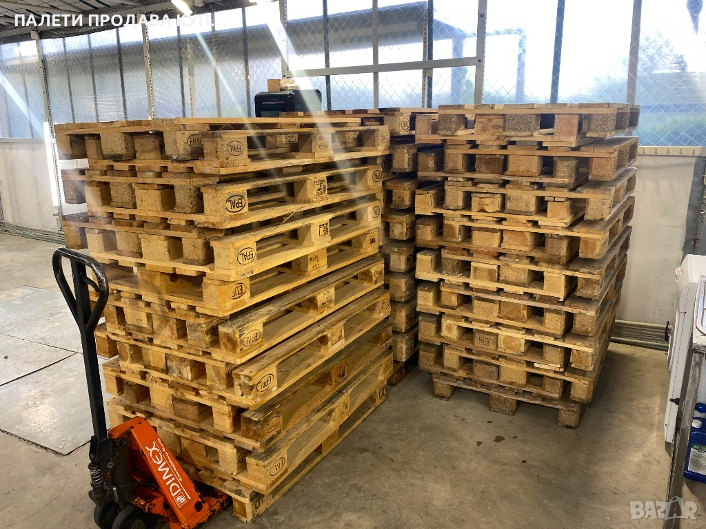 Европалети палети с пачет Epal Eur Uic 120/80 палети, снимка 1