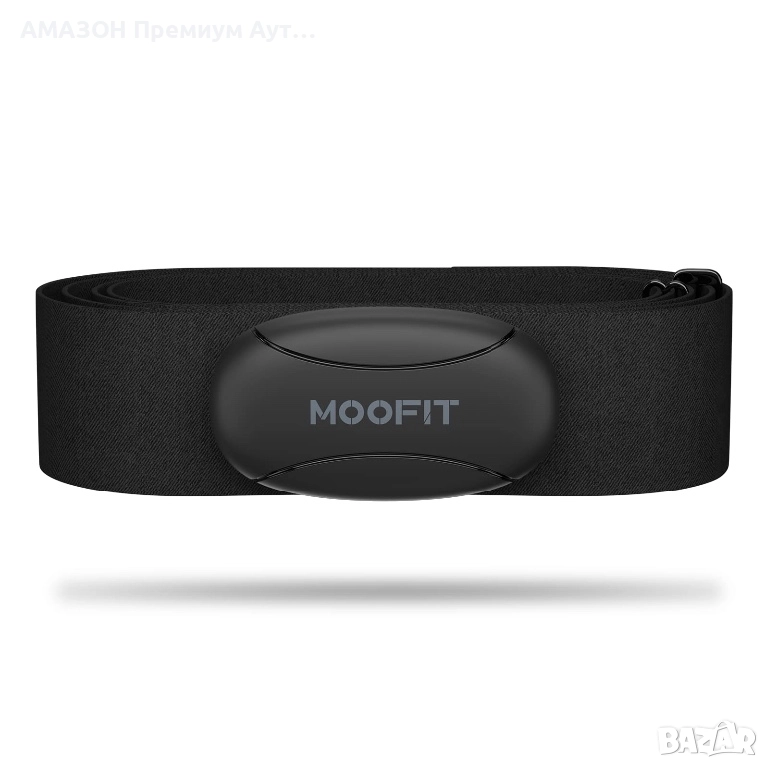 MOOFIT HR8 Монитор за сърдечен ритъм, Bluetooth 5.0/ANT+/нагръдник/данни в реално време,водоустойчив, снимка 1