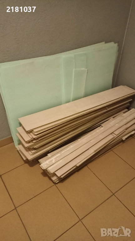 ламиниран паркет 8мм / Втора употреба / 15 кв.м., снимка 1