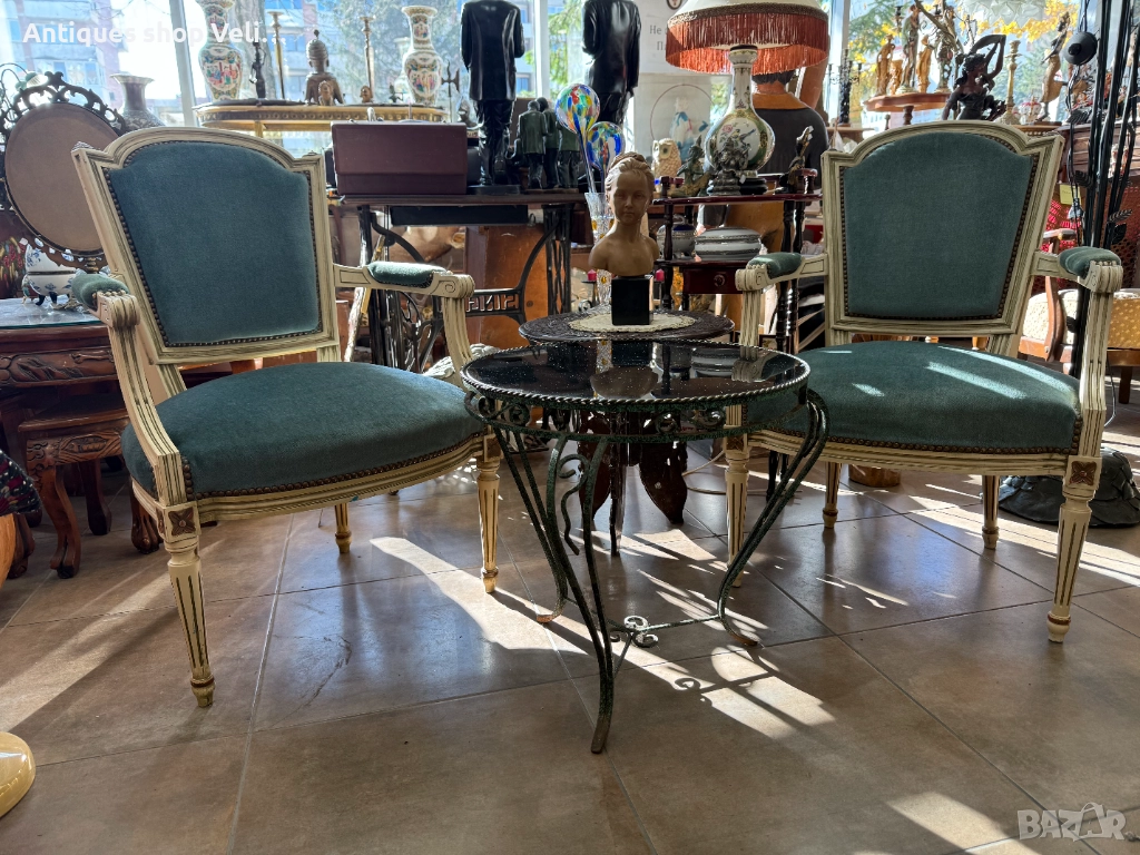 Чифт кресла Луис XVI №7656, снимка 1