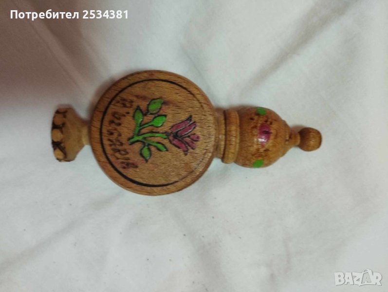 стар български сувенир с розово масло, снимка 1