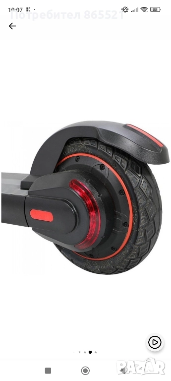 Електрическа тротинетка KUGOO Kirin G1, Максимална скорост 40 км/ч., снимка 1