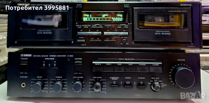 Двукасетъчен дек ONKIO, mod. TA-RW211

, снимка 1