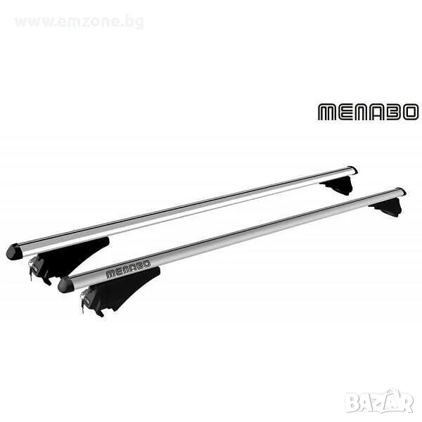 Алуминиеви напречни греди MENABO Tiger XL за автомобил 135см, снимка 1
