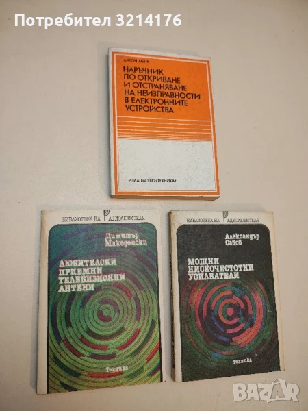 Любителски приемни телевизионни антени - Димитър Македонски, снимка 1