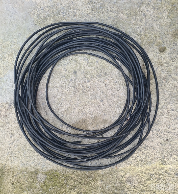 Кабел електрически меден 1 жилен 4мм 35м, снимка 1