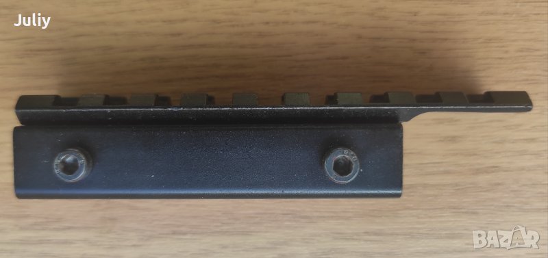 Преход - адаптор от лястовича опашка към уивър, снимка 1