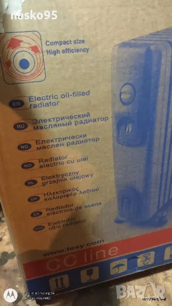 Маслен радиатор TESY , снимка 1