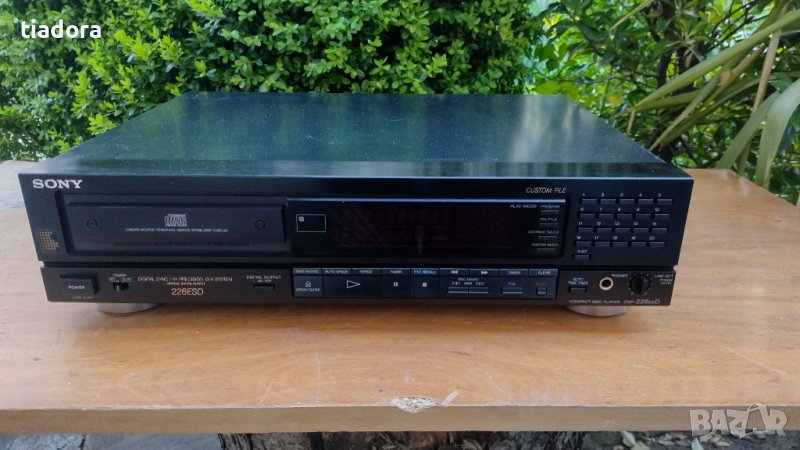 Sony CDP-228ESD CD player, снимка 1