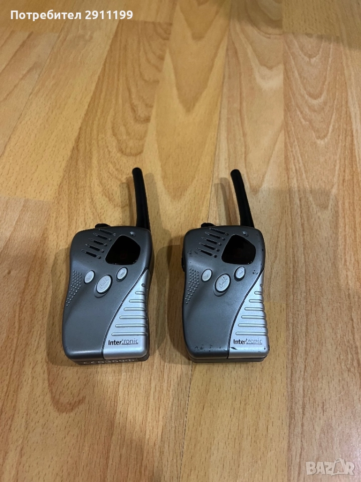 Walkie-talkie Intertronic, комплект от 2 бр., снимка 1