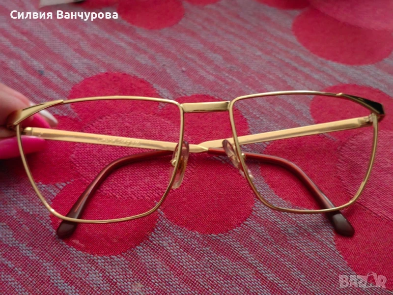 Чисто нови оригинални диоптрични рамки за очила на Laura Biagiotti 24 gold , снимка 1
