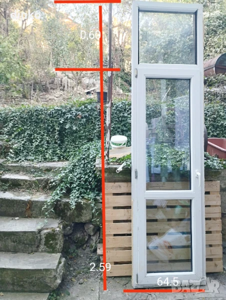 PVC врата, снимка 1