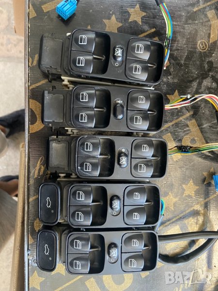 Копчета ел. Стъкла прозорци мерцедес ц класа w203 , снимка 1