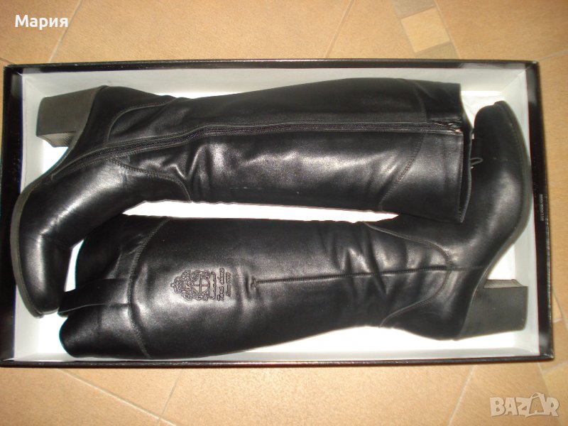 НОВИ Дамски ботуши естествена кожа р-р 40, снимка 1