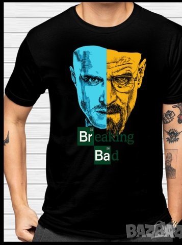 Тениска с щампа BREAKING BAD, снимка 1