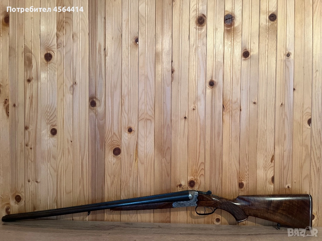 Продавам MERKEL SHUL 12x70 с два спусъка, снимка 1