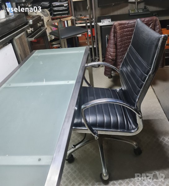 луксозна маса от естествен инокс, снимка 1