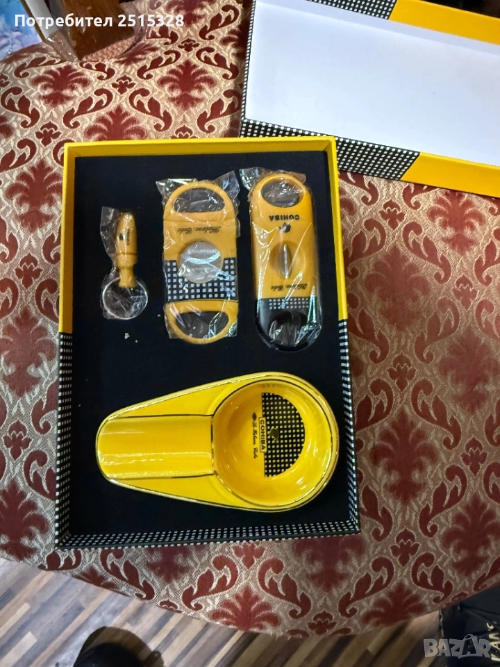 оригинален комплект за пури cohiba, снимка 1