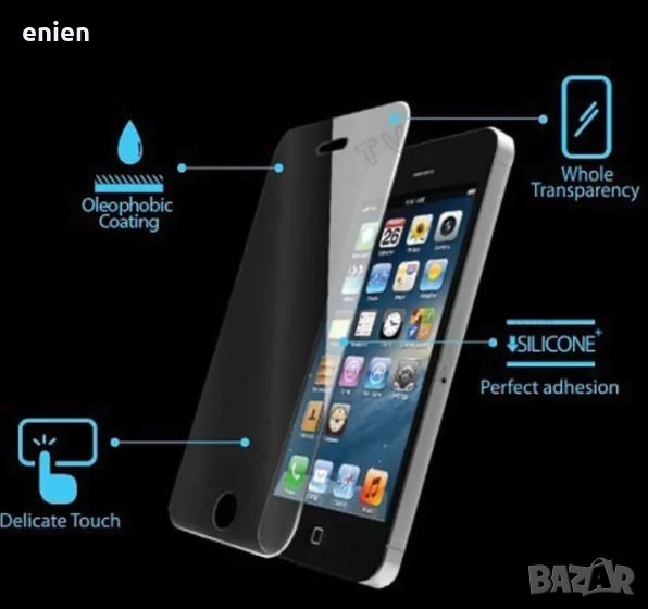 9H Закален стъклен протектор за iPhone 4 4S, снимка 1