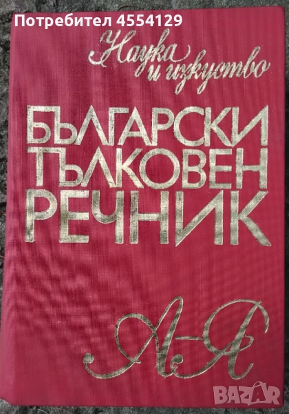 Български тълковен речник, снимка 1