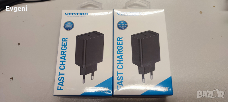 Бързо зарядно VENTION PD 20W за iPhone и Андроид устройства, снимка 1