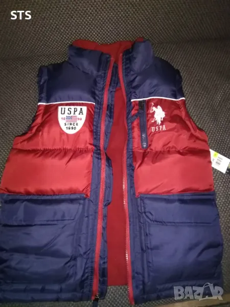 Детски подплатен елек US Polo , снимка 1