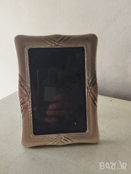 посребрена рамка за снимка в стил арт деко, снимка 1