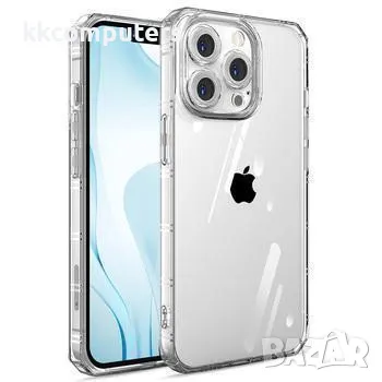 Калъф силикон Anti Shock 1,5мм прозрачен за iPhone 16 Pro 6.3 Баркод : 3131818, снимка 1