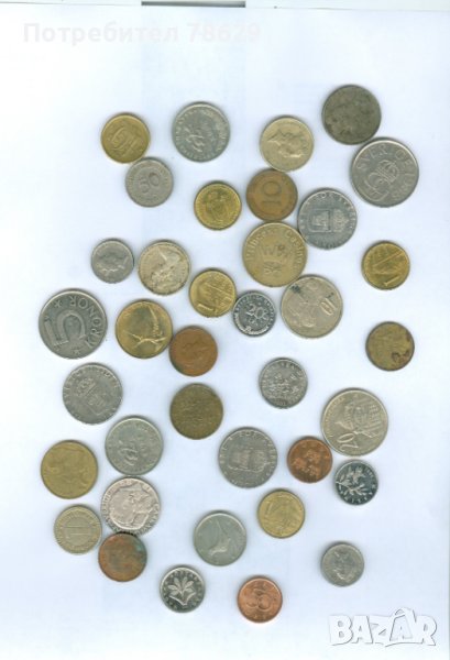 лот съвременни европейски монети - предимно швеция, германия и англия, снимка 1