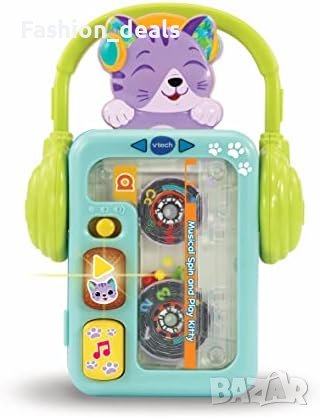 Нова музикална интерактивна играчка за малки деца VTech Baby Play Kitty, снимка 1