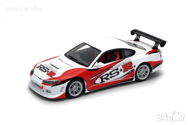 Метални коли Nissan Silvia (S15) RS-R 1:24